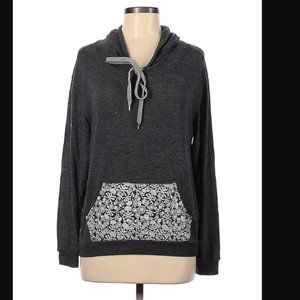 SOULCYCLE - Grey Skull Pocket Hoodie